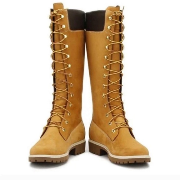 Timberland Tall Calf Length Boots women’s size 5 - Picture 11 of 11